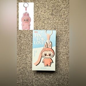 Labubu Pin For Love Letter U
